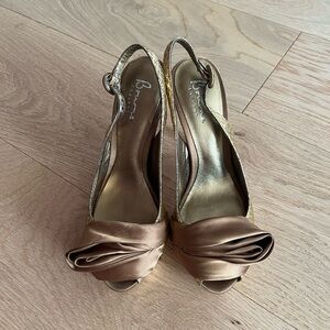 Bourne England Platform Heels